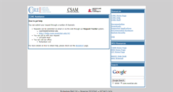 Desktop Screenshot of help.csam.montclair.edu